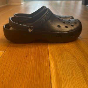 Brand new Crocs in Navy